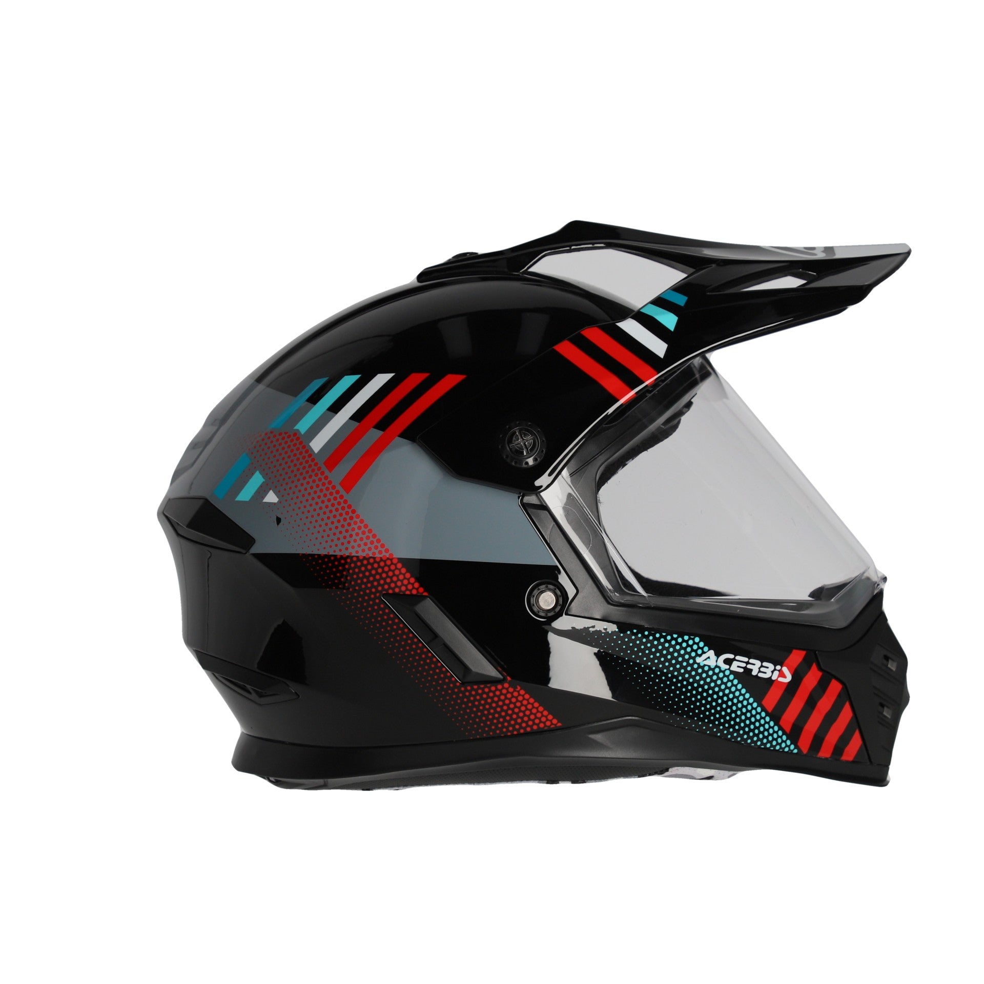 Casco Moto Integrale Bimbo ACERBIS RIDER JUNIOR Nero Rosso