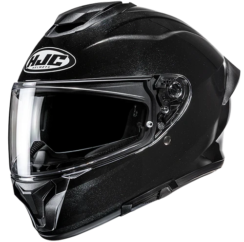 Casco Moto Integrale HJC C71 METAL BLACK Nero Lucido
