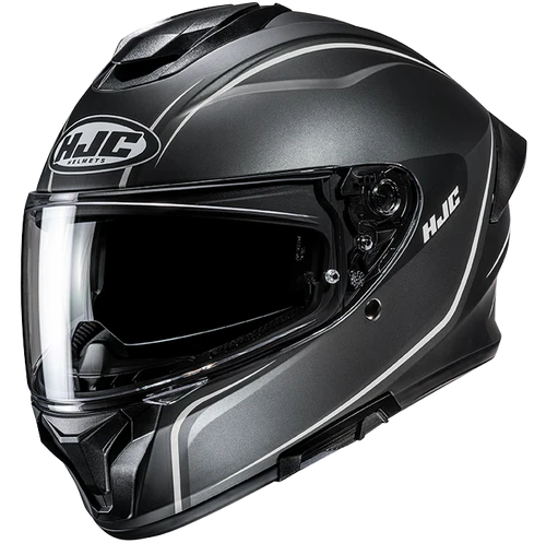 Casco Moto Integrale HJC C71 QUEZ MC5SF Nero Antracite Opaco