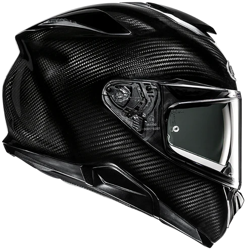 Casco Moto Integrale HJC RPHA72 CARBON BLACK Carbonio Nero Lucido