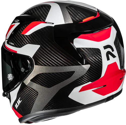 Casco Moto Integrale HJC RPHA 12 CARBON XENTRA MC1 Nero Bianco Rosso Lucido