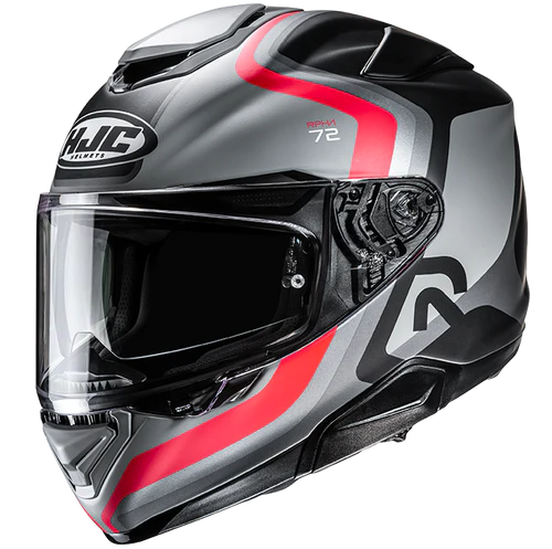 Casco Moto Integrale HJC RPHA 72 ERNEM MC1SF Nero Grigio Rosso Opaco