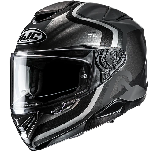 Casco Moto Integrale HJC RPHA 72 ERNEM MC5 Nero Titanio Lucido