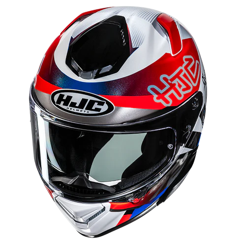 Casco Moto Integrale HJC RPHA 72 GOLDY MC21 Bianco Nero Rosso Blu Lucido