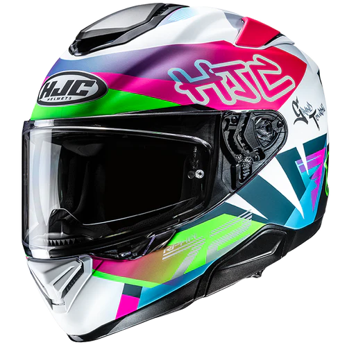 Casco Moto Integrale HJC RPHA 72 GOLDY MC84SF Bianco Blu Verde Fucsia Rosso Opaco