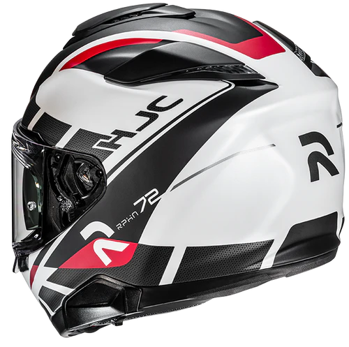 Casco Moto Integrale HJC RPHA 72 VALUE MC1SF Bianco Nero Rosso Opaco