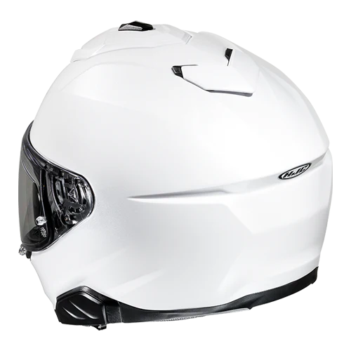 Casco Moto Integrale HJC i71 SOLID PEARL WHITE Bianco Lucido