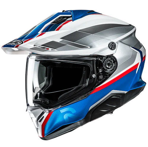 Casco Moto Integrale Hjc RPHA 60 ARBRE MC21 Bianco Argento Rosso Blu Lucido