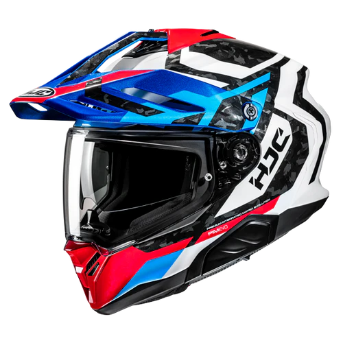 Casco Moto Integrale Hjc RPHA 60 DAKAR MC21 Bianco Nero Rosso Blu Lucido
