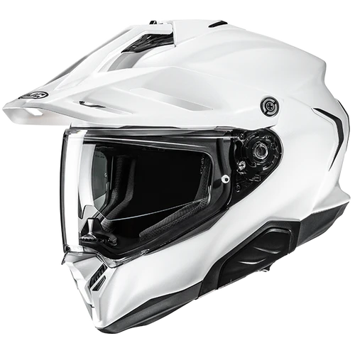 Casco Moto Integrale Hjc RPHA 60 SOLID PEARL WHITE Bianco Lucido