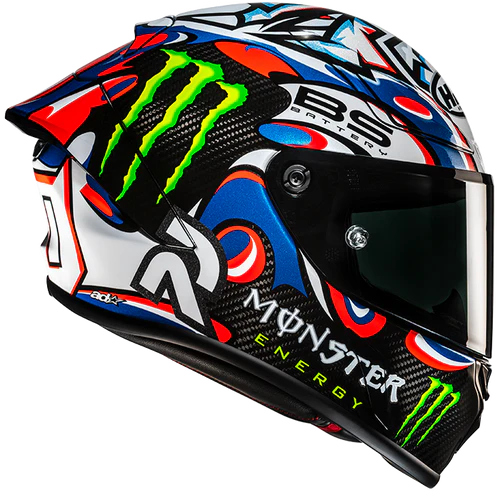 Casco Moto Integrale Pista HJC RPHA 1 V2 CARBON QUARTARARO LE MANS 3 MC21 FIM 2