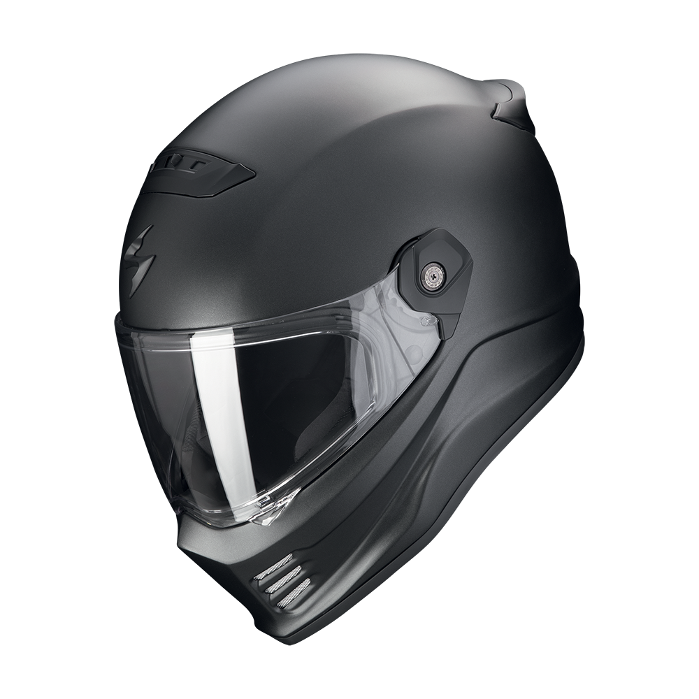 Casco Moto Integrale SCORPION COVERT FX Nero Perla Opaco