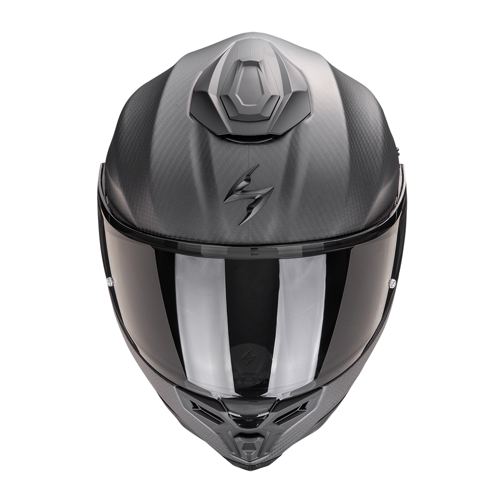 Casco Moto Integrale SCORPION EXO 1500 CARBON AIR SOLID Nero Opaco