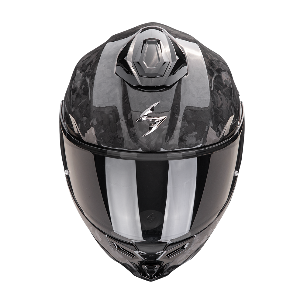 Casco Moto Integrale SCORPION EXO 1500 ONYX CARBON AIR SOLID Nero