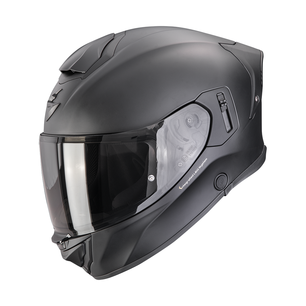 Casco Moto Integrale SCORPION EXO 530 i AIR SOLID Nero Opaco