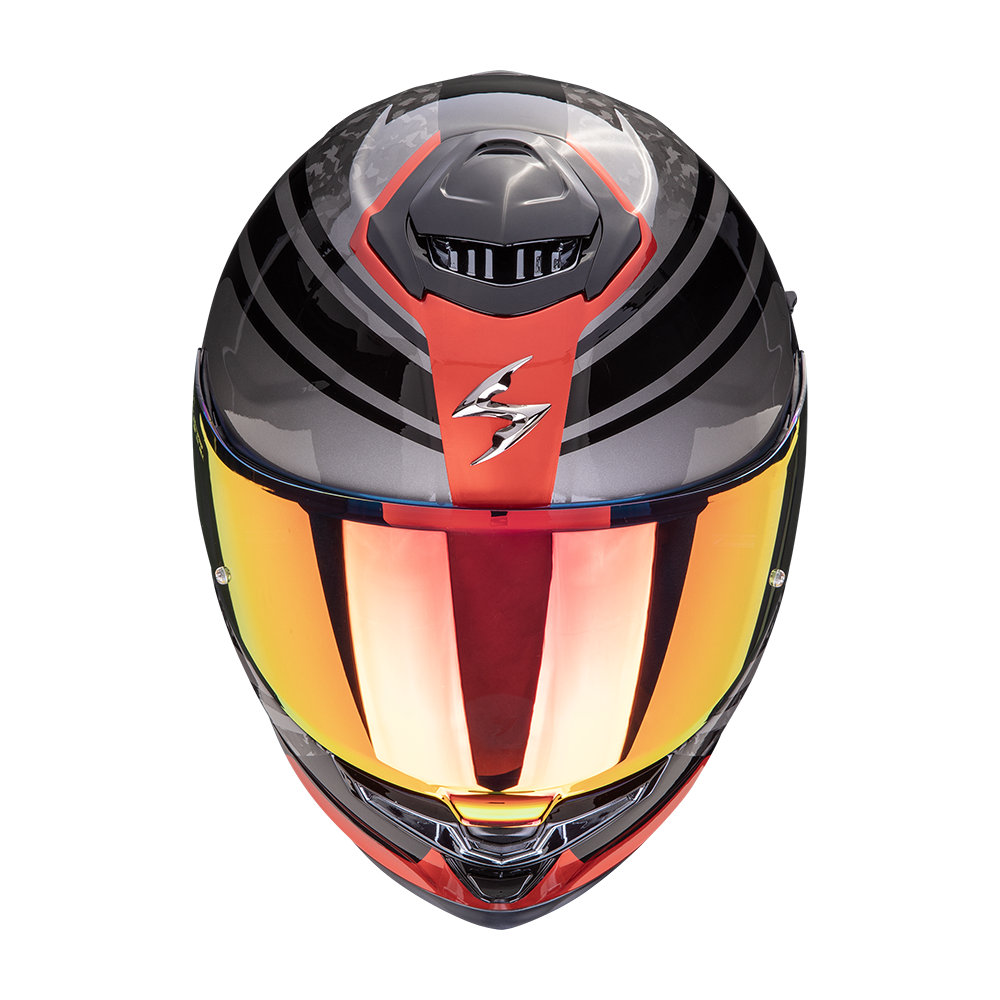 Casco Moto Integrale SCORPION EXO GT SP AIR ARTEN Nero Rosso