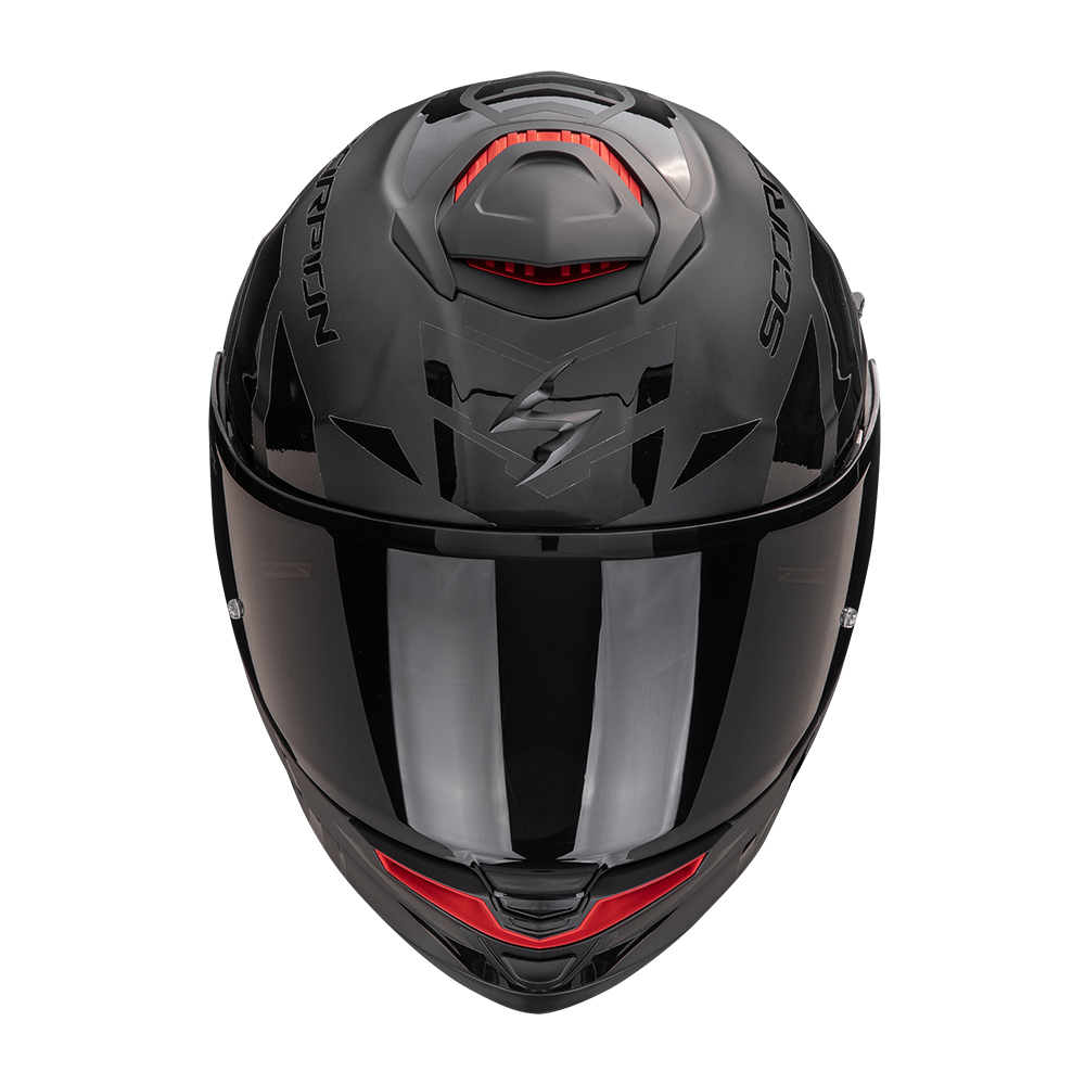 Casco Moto Integrale SCORPION EXO GT SP AIR NOBLE Nero Opaco Nero