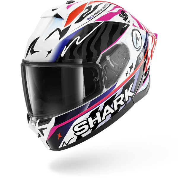 Casco Moto Integrale SHARK SKWAL CUP SPEED-FANCY Bianco Nero Arancio