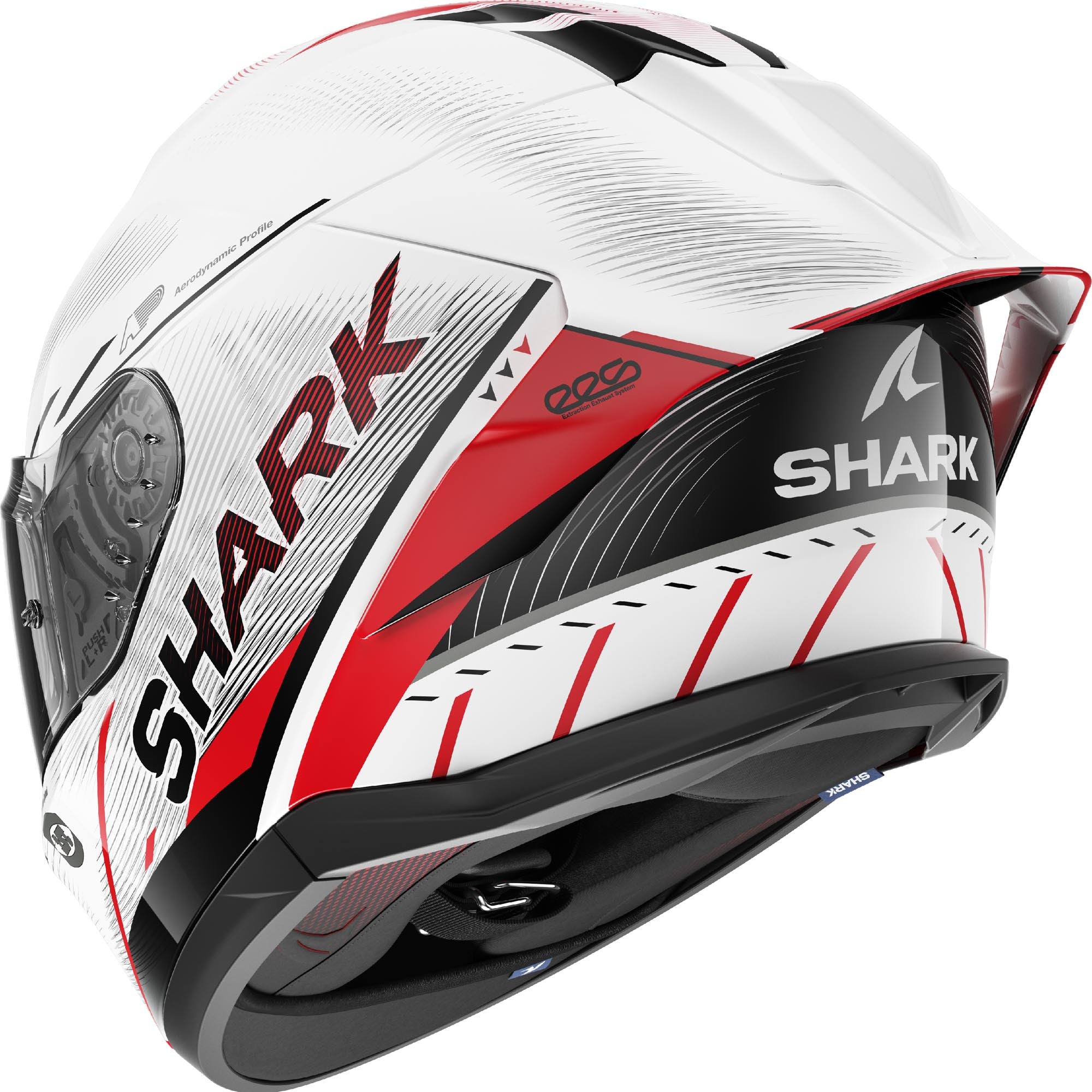 Casco Moto Integrale SHARK SKWAL CUP SPEED-TECH Bianco Rosso Nero