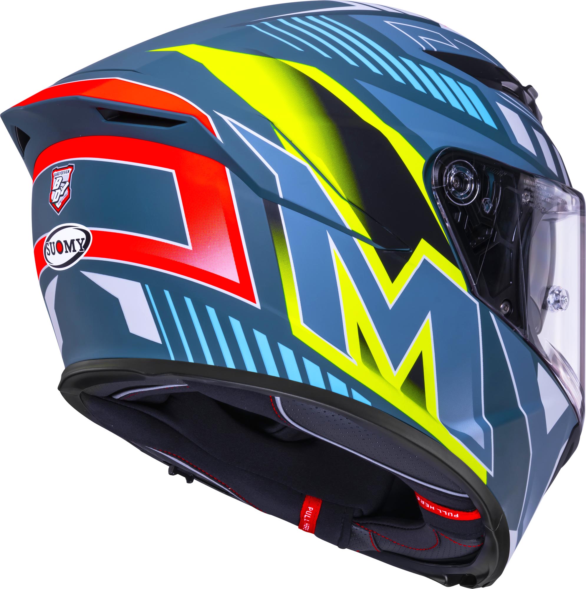 Casco Moto Integrale SUOMY STELLAR 2 DEEPSPACE Nero Opaco Blu