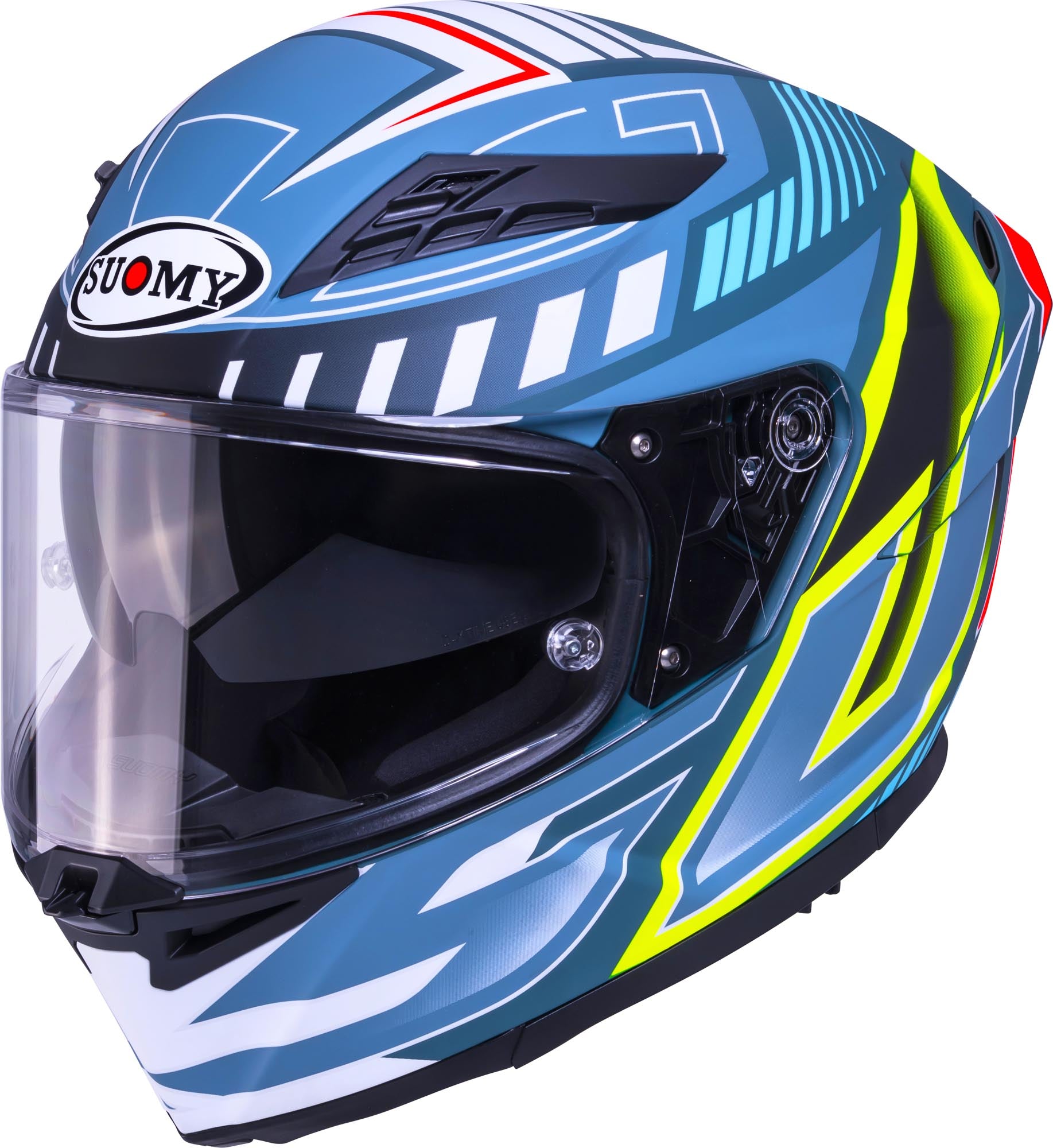 Casco Moto Integrale SUOMY STELLAR 2 DEEPSPACE Nero Opaco Blu