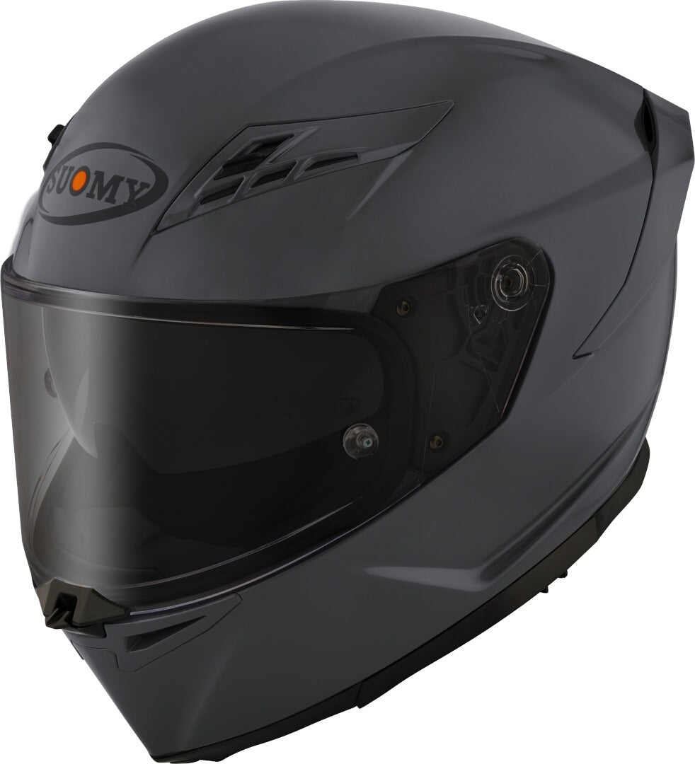 Casco Moto Integrale SUOMY STELLAR 2 PLAIN MATT BLACK Nero Opaco