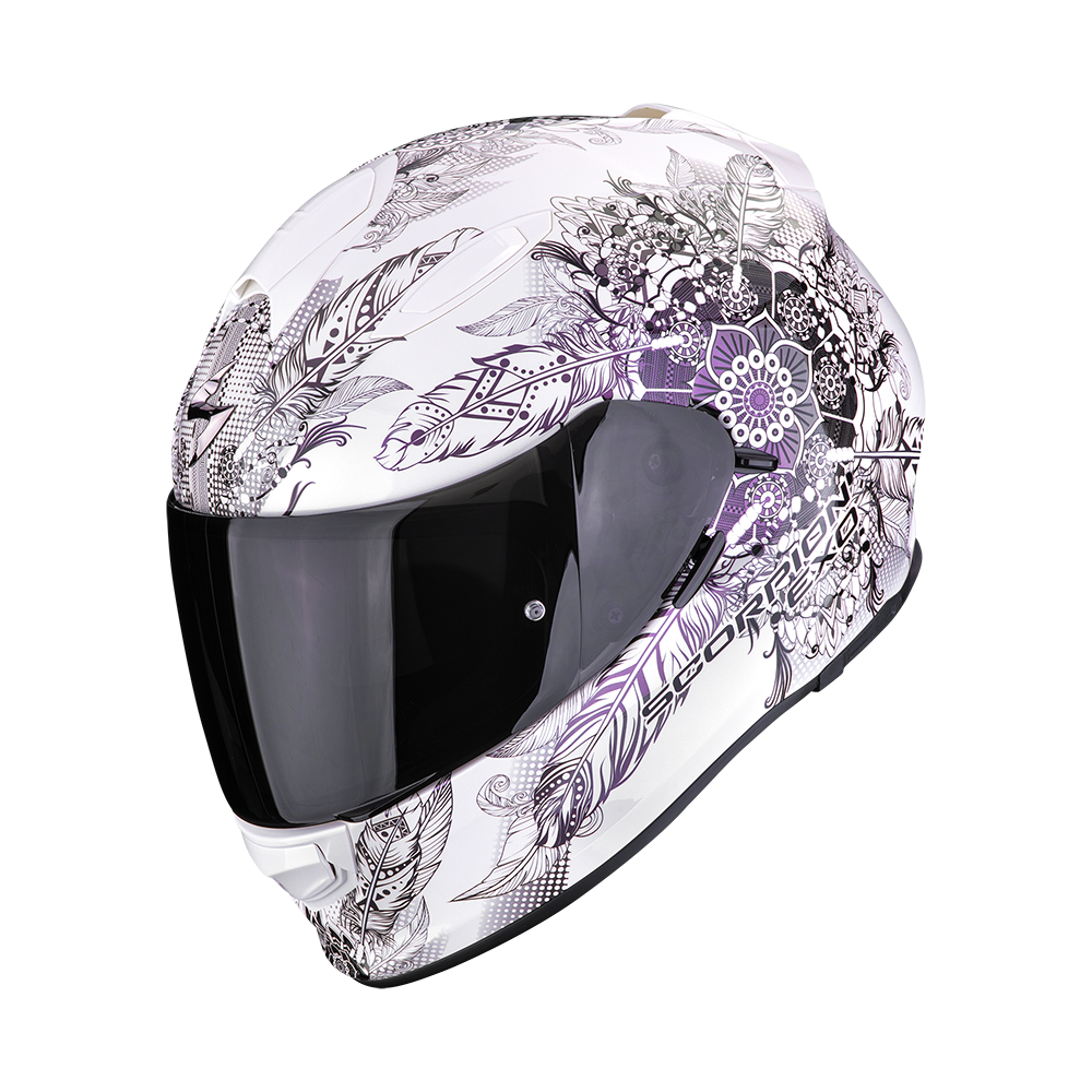 Casco Moto Integrale Scorpion EXO 491 DREAM Bianco Camaleonte