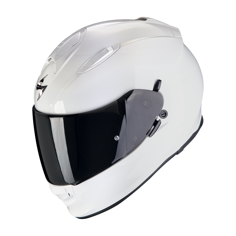 Casco Moto Integrale Scorpion EXO 491 SOLID Bianco Lucido