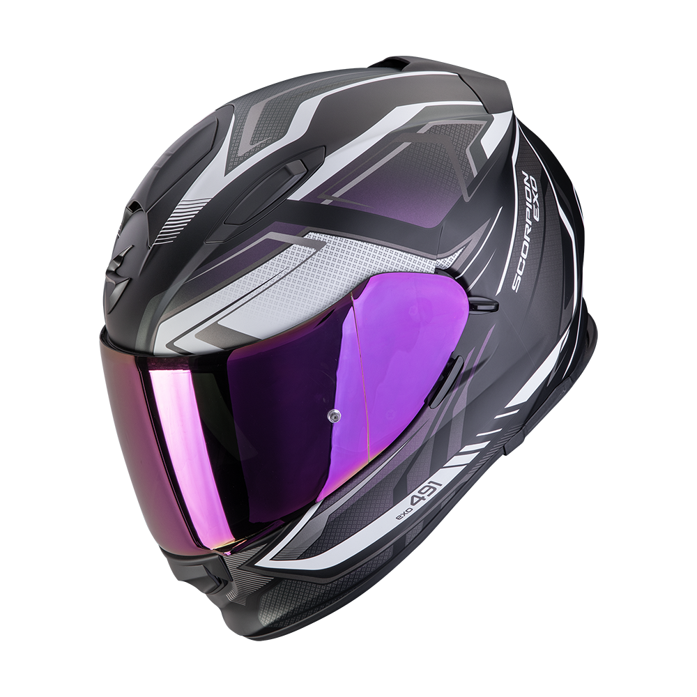 Casco Moto Integrale Scorpion EXO 491 ZUMO Nero Opaco Camaleonte