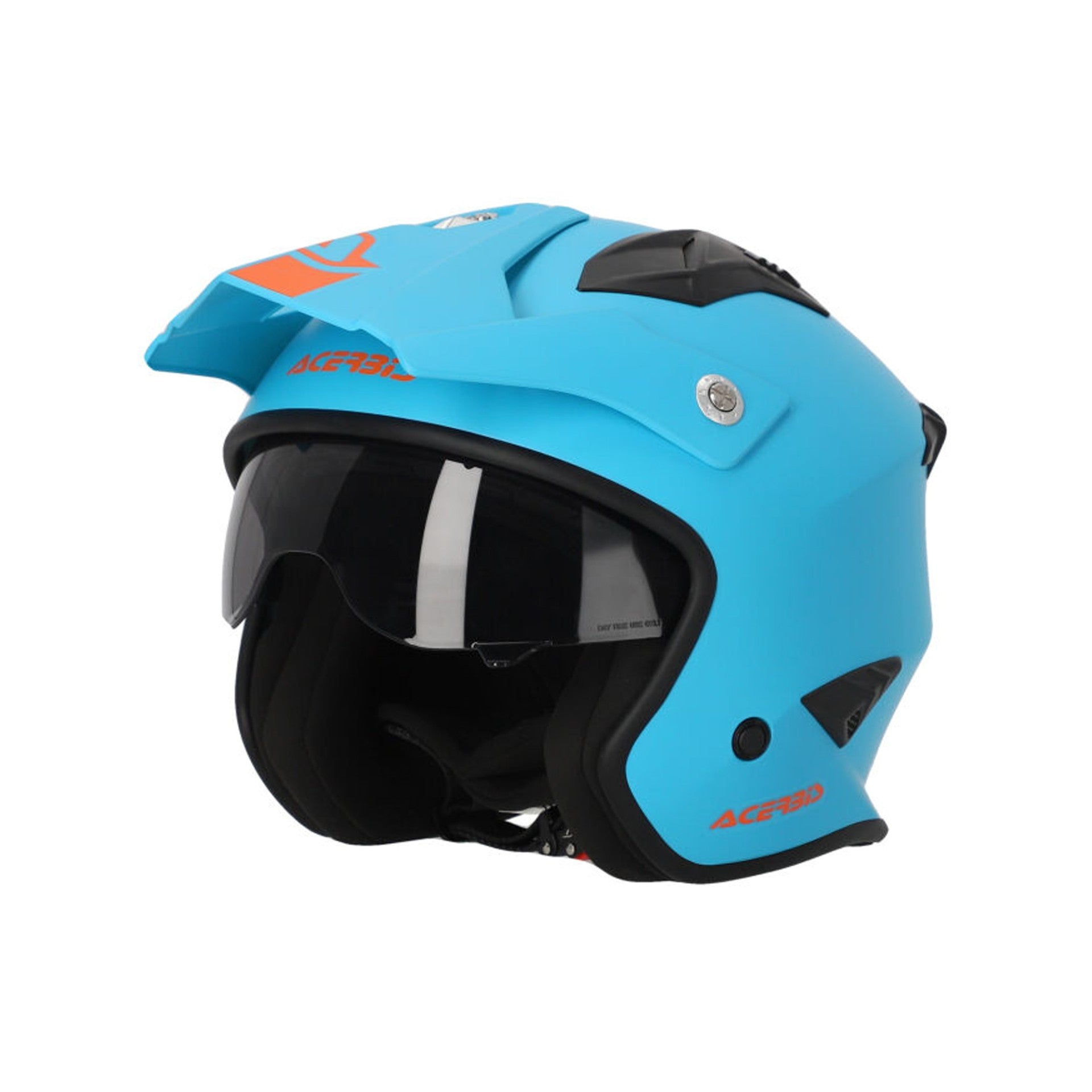 Casco Moto Jet ACERBIS ARIA 2206 Azzurro