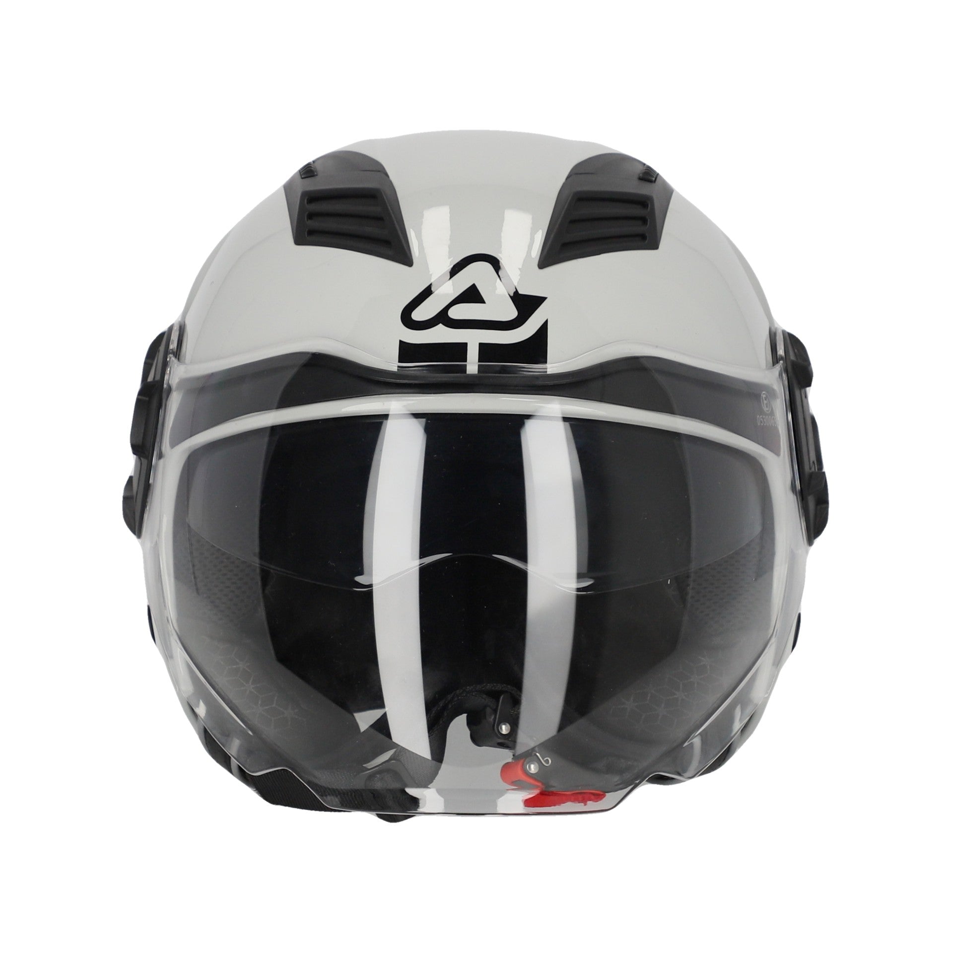 Casco Moto Jet ACERBIS VENTO Grigio Chiaro