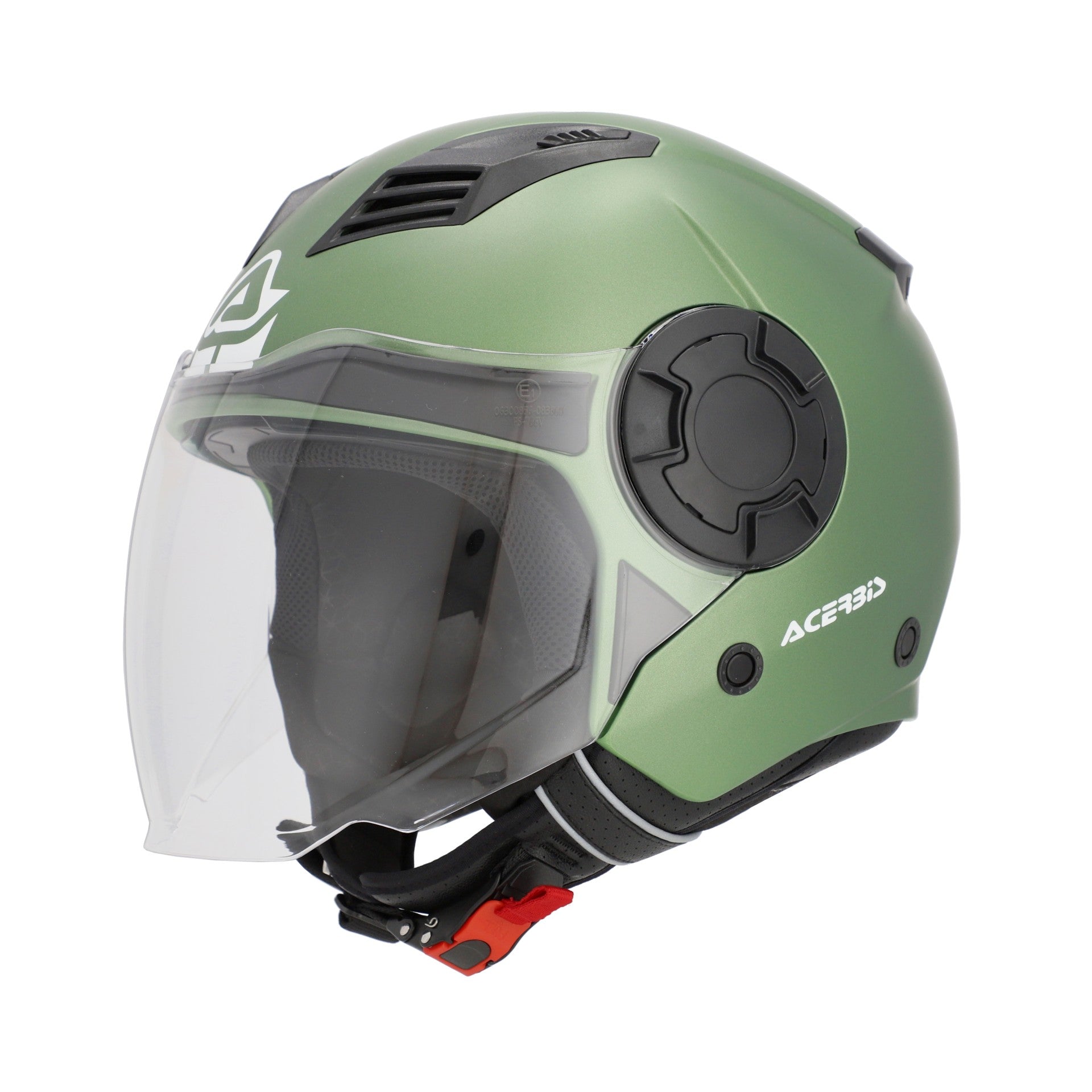 Casco Moto Jet ACERBIS VENTO Verde