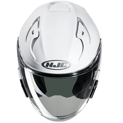 Casco Moto Jet HJC RPHA 31 SOLID PEARL WHITE Bianco Lucido