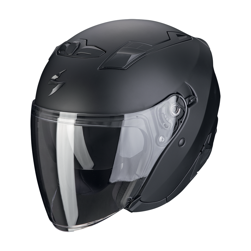Casco Moto Jet SCORPION EXO 230 SOLID Nero Opaco