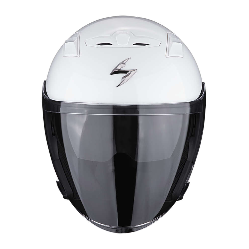 Casco Moto Jet SCORPION EXO 230 Solid Bianco Lucido