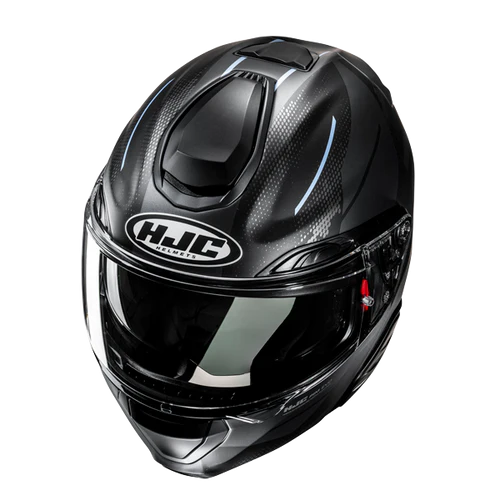 Casco Moto Modulare HJC RPHA 91 BLAT MC5SF Nero Titanio Opaco