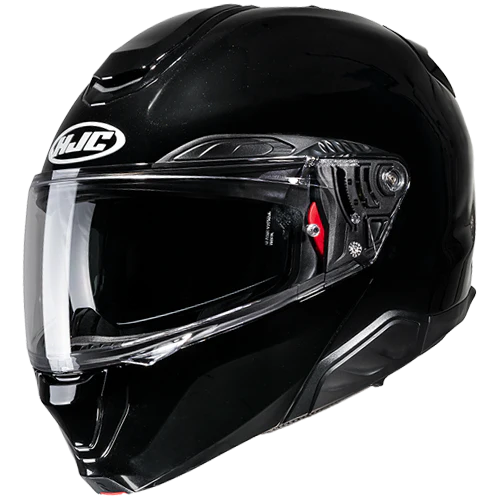 Casco Moto Modulare HJC RPHA 91 SOLID METAL BLACK Nero Lucido