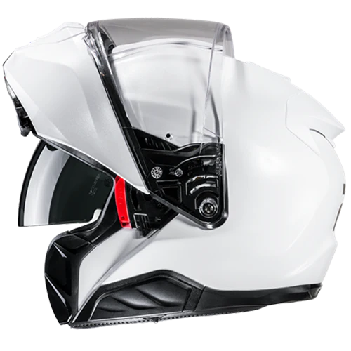 Casco Moto Modulare HJC RPHA 91 SOLID PEARL WHITE Bianco Lucido