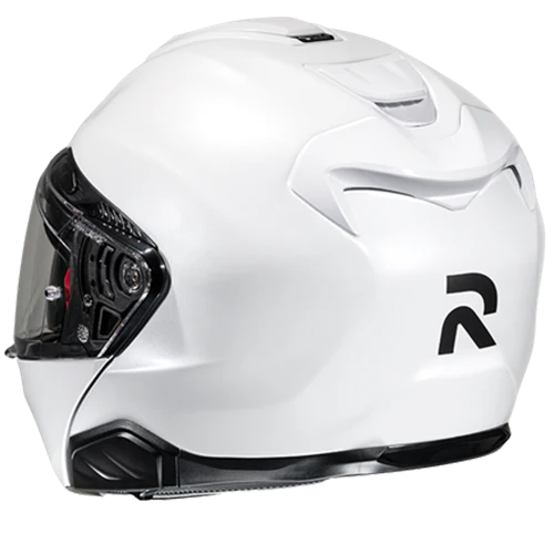 Casco Moto Modulare HJC RPHA 91 SOLID PEARL WHITE Bianco Lucido