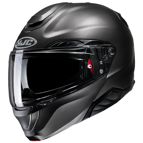 Casco Moto Modulare HJC RPHA 91 SOLID SEMI FLAT TITANIUM Titanio Opaco