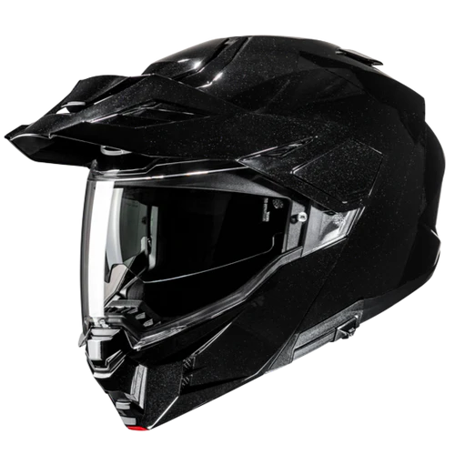 Casco Moto Modulare HJC i80 SOLID METAL BLACK Nero Lucido