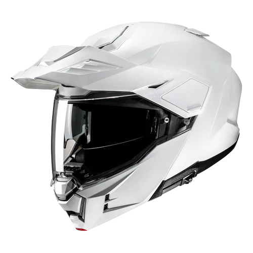 Casco Moto Modulare HJC i80 SOLID PEARL WHITE Bianco Lucido