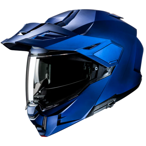 Casco Moto Modulare HJC i80 SOLID SEMI FLAT METALLIC BLUE Blu Opaco