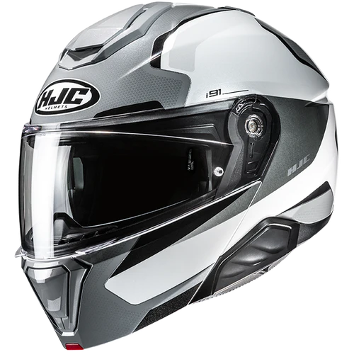 Casco Moto Modulare HJC i91 FELIO MC5 Bianco Argento Lucido