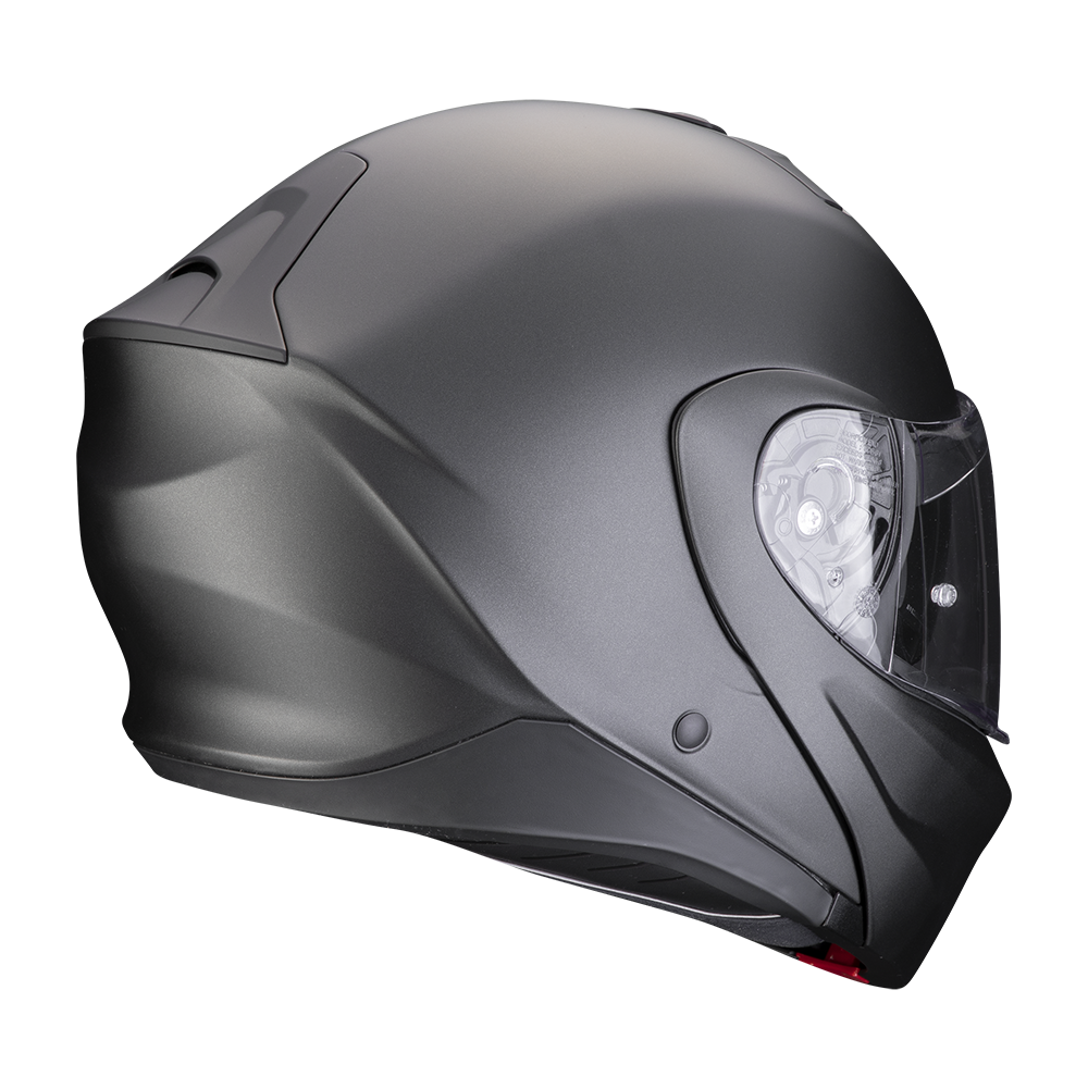 Casco Moto Modulare SCORPION EXO 930 EVO SOLID Nero Perla Opaco