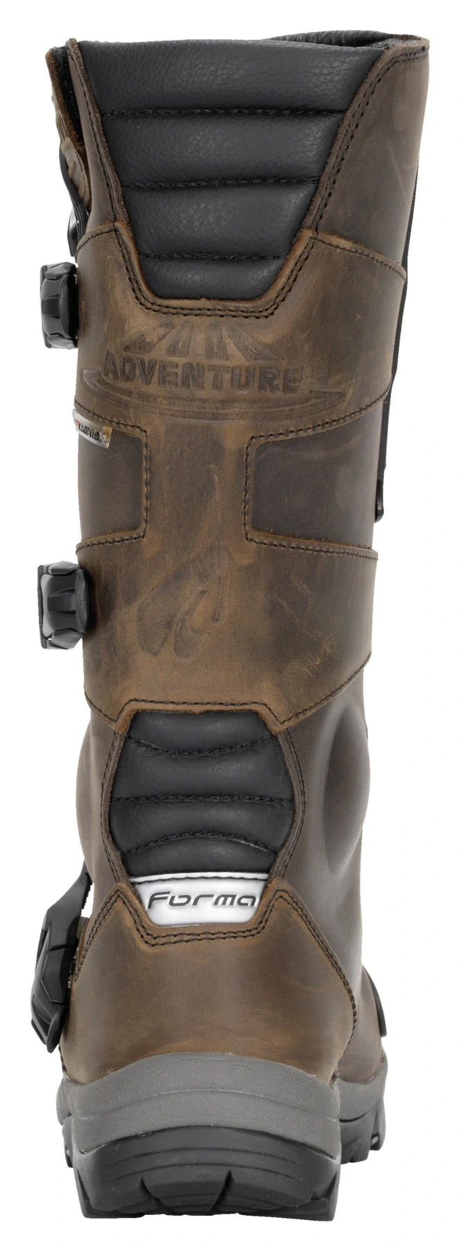Stivali Moto Forma Boots ADVENTURE DRY Brown Marrone