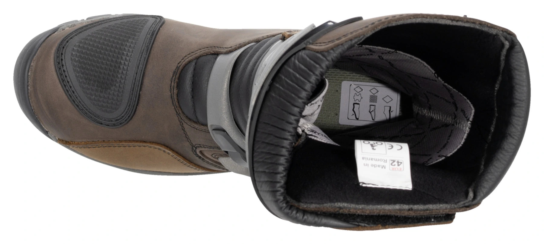 Stivali Moto Forma Boots ADVENTURE DRY Brown Marrone