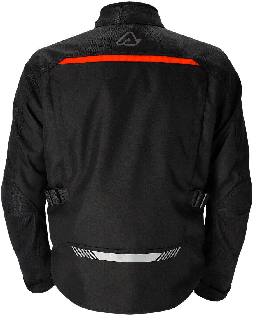 Giacca Moto Uomo Acerbis X-Trail Nero Rosso Invernale