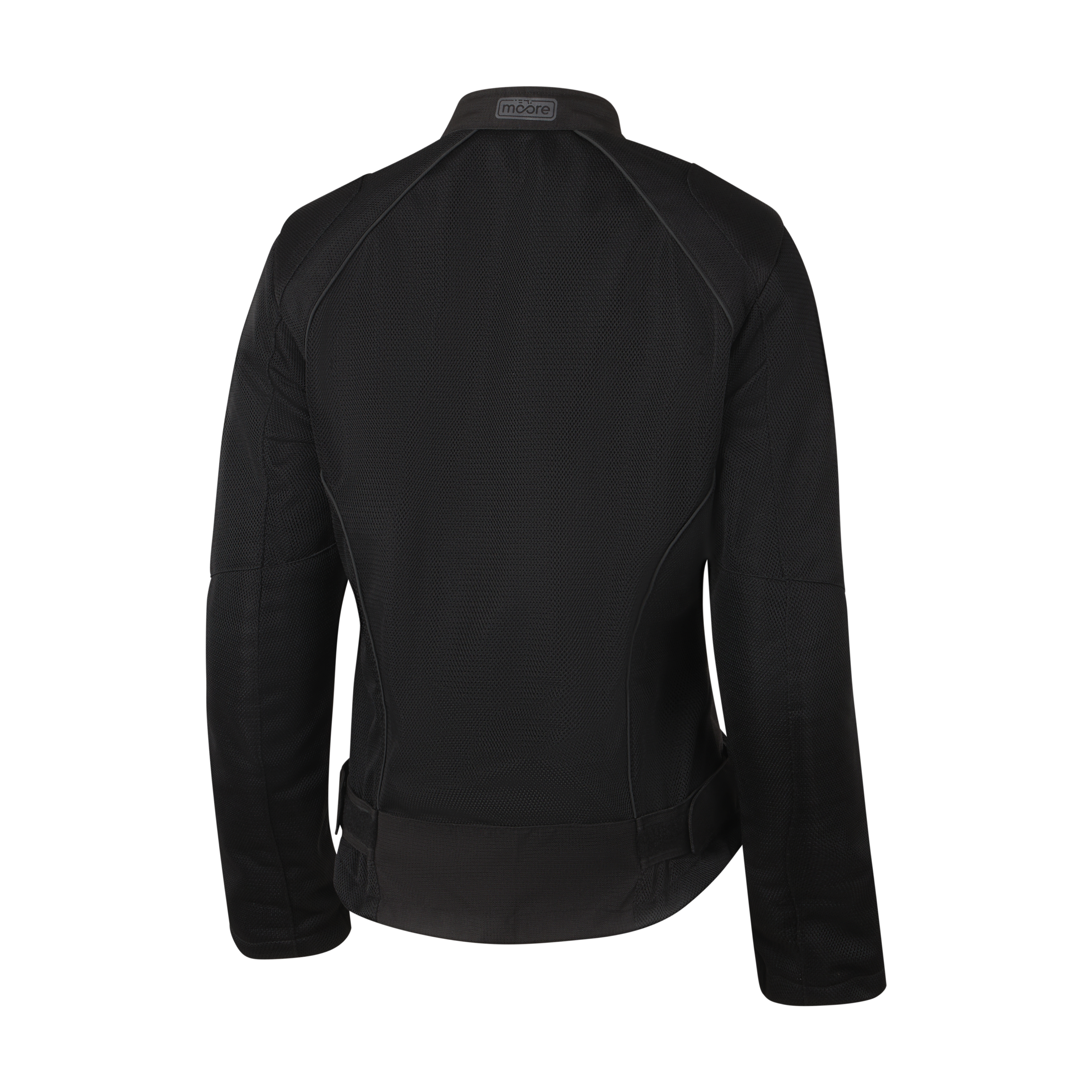 Giacca Moto Estiva Donna MOORE AIREA Lady Nera
