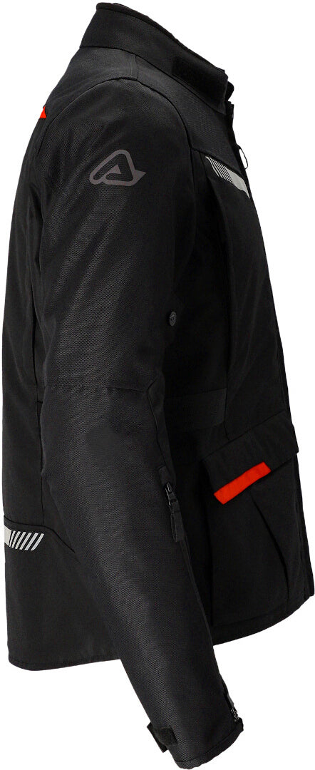 Giacca Moto Uomo Acerbis X-TRAIL Nero Rosso Invernale